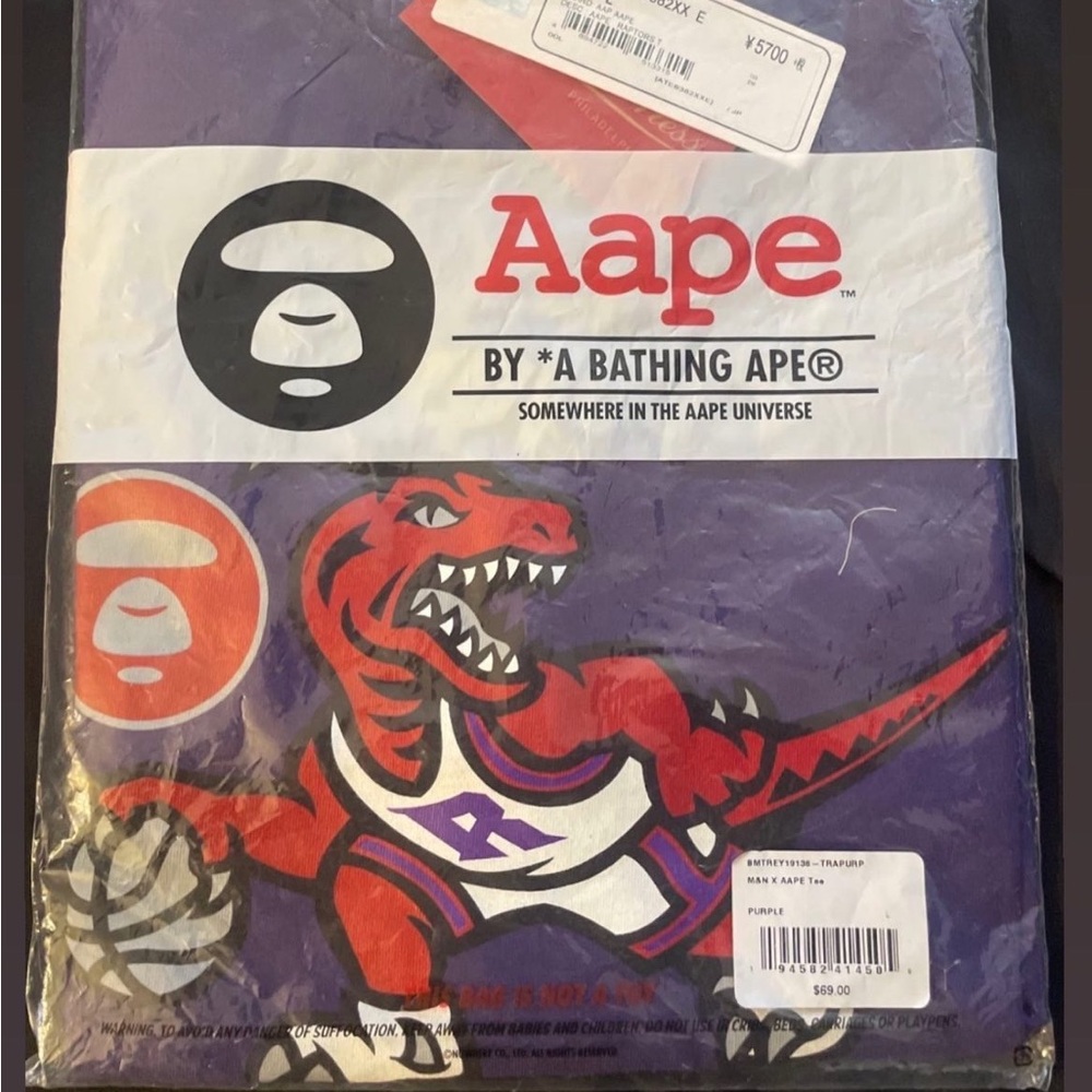 M&N × Aape Tee
Toronto Raptors